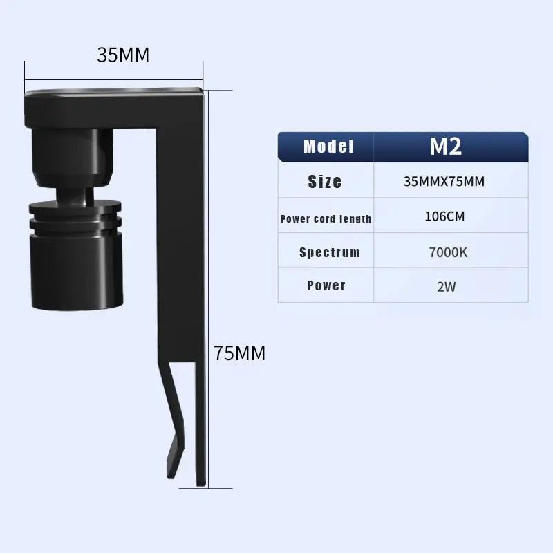 2W Clip Mini Spotlight