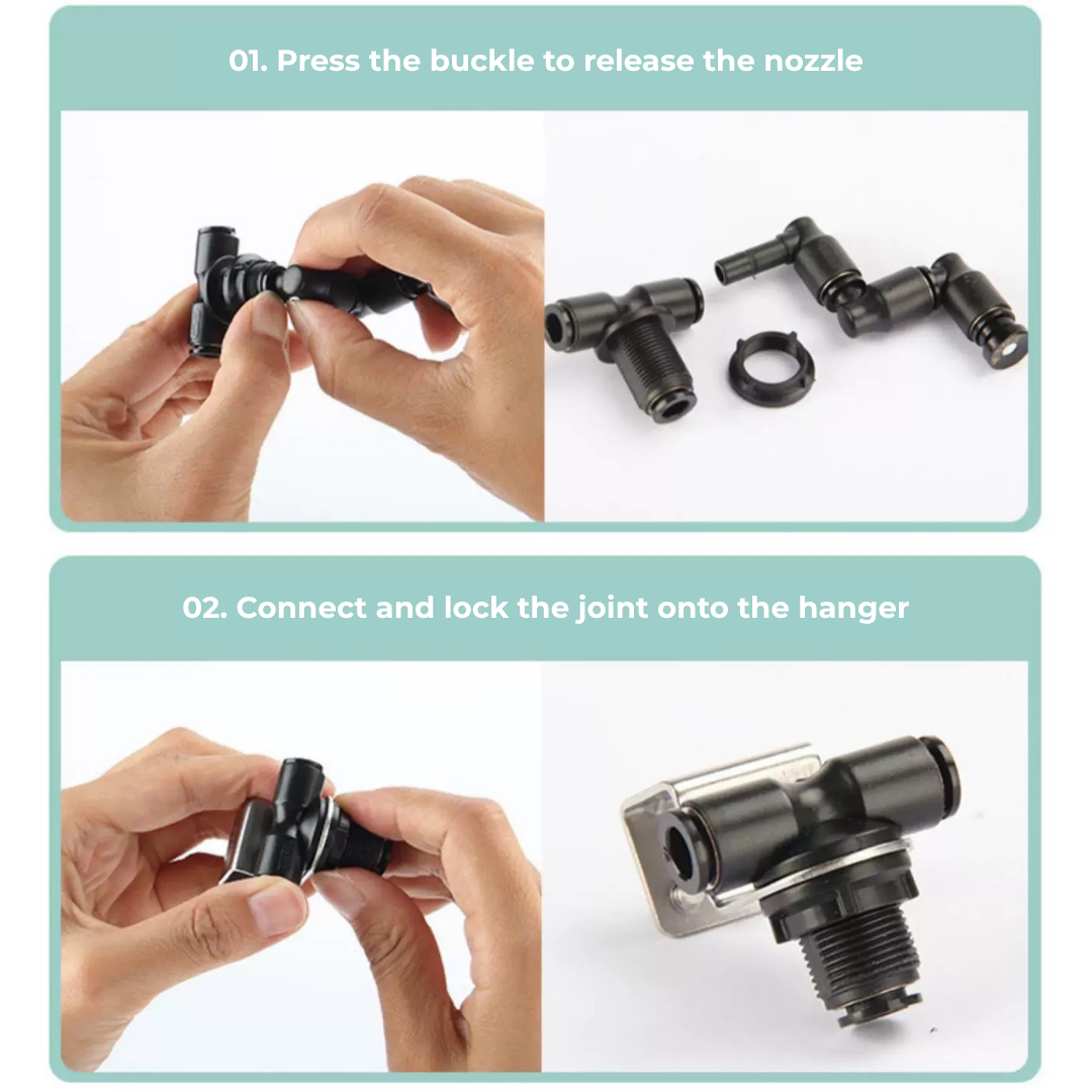 MIUS Misting Sprinkler Hanger