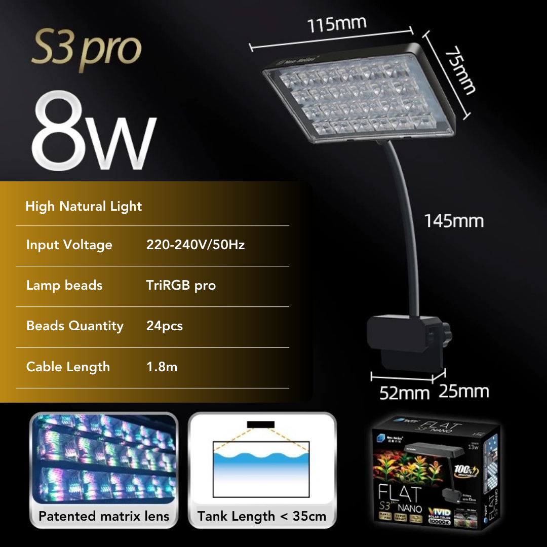 Neo Helios Flat Nano S3 Pro LED Light