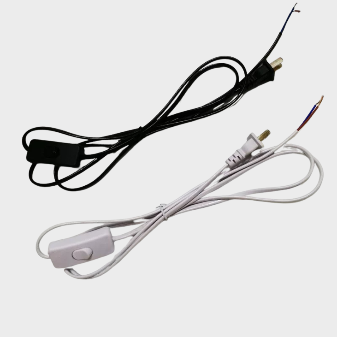 Black Flat Wire Switch