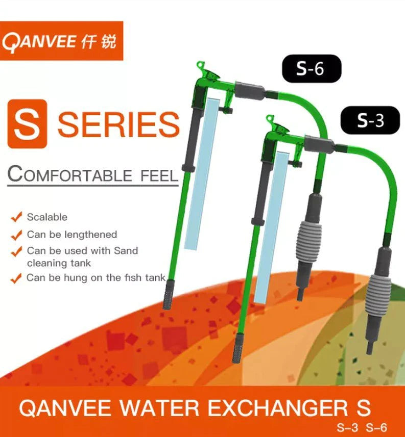 Qanvee Gravel Vacuum Siphon