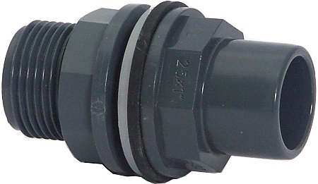 PVC Bulkhead Connector