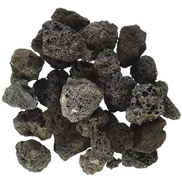 Black Volcanic Stone per KG