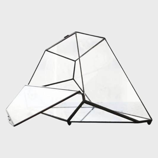 Geometric Glass Terrarium (330*140*185mm)