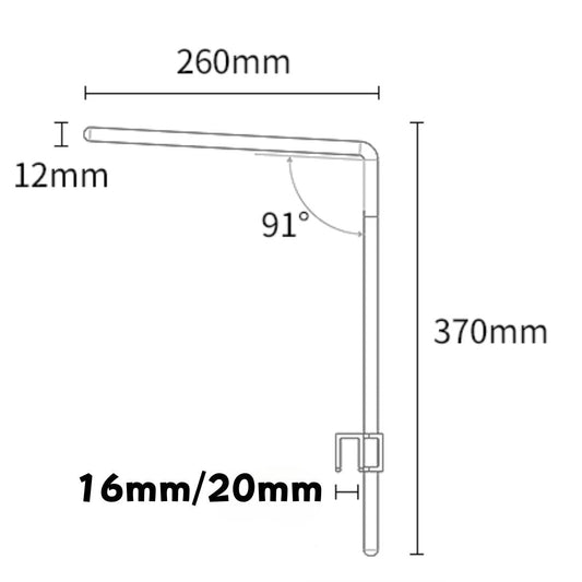 Week Aqua L Shape Stand