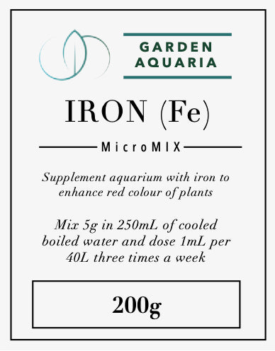 GardenAquaria Chelated Iron (Fe)