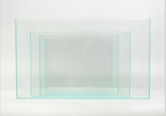 Ultra Clear Glass Shallow Rimless Tank