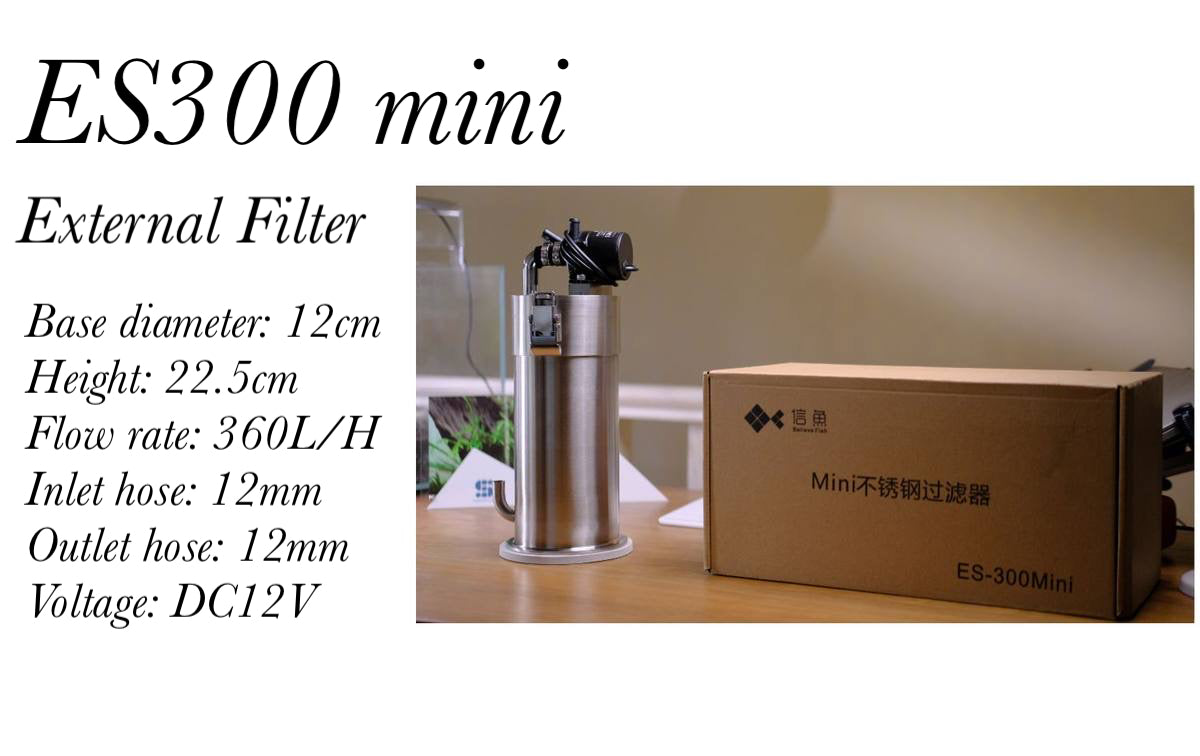 Mini Stainless Steel Filter – Garden Aquaria